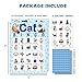 OZTEMETY Cat Bingo Game Kitten Bingo for 24 Players Pawty Party Decorations Cat Lovers Gift C08 - Image 4