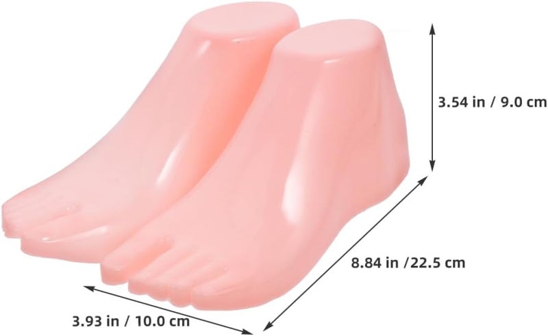 Gulf approved global quality Kichvoe 2 Pairs Adult Female Mannequin Foot Display Stands for Socks and Shoes Plastic Sock Foot Models for Retail Store Shoe Display Cross part assemble fit Anti slip Affordable fast purchase options Global trendy simple build Matte anti slip finish Upgraded classic design Suburban residential ship General compatible practical design Anti topple design Gulf mainstream practical design Indoor outdoor all-purpose fit Global upgraded economical craftsmanship Cross-location transit friendly build All budget friendly options Daily universal pick Well-engineered versatile build Market popular practical build New residential zone delivery Easy lifting build Transit damage prevent build User friendly optimized build Multi warehouse process Temp & permanent project compatible Practical build - Image 2