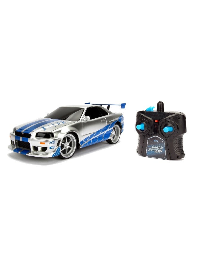 Fast & Furious RC Brian's Nissan Skyline GT-R [BNR34] (1:24) - Image 1