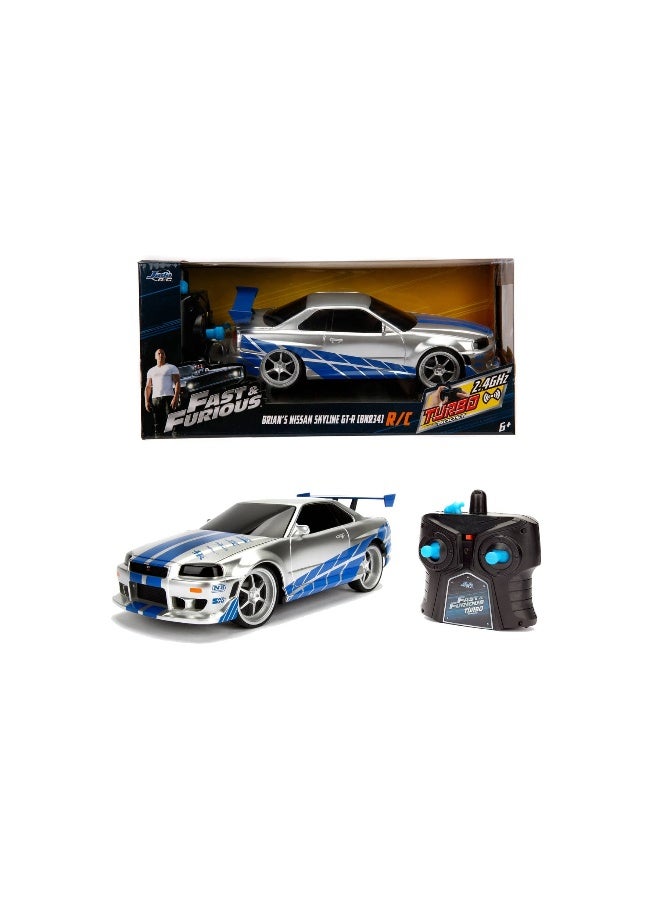 Fast & Furious RC Brian's Nissan Skyline GT-R [BNR34] (1:24) - Image 2