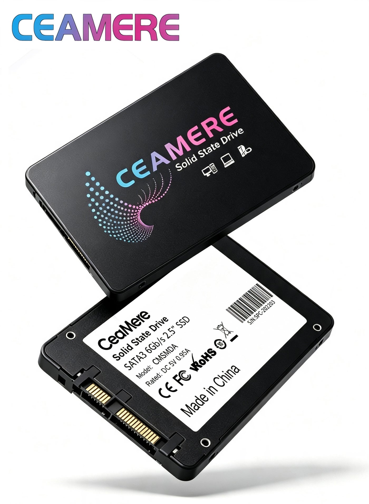 سيامير قرص سيامير SATA III SSD سعة 128 جيجابايت