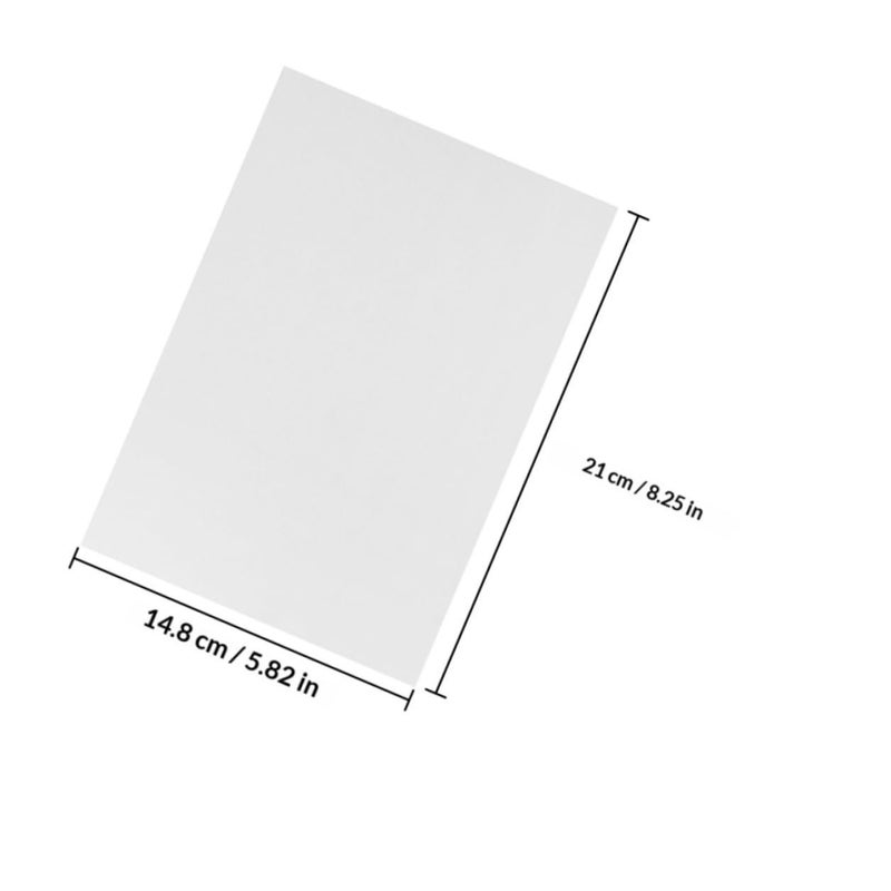 A5 Hot Press Watercolor Paper Pad 50 Sheets for Finger Painting Art Drawing - Image 3