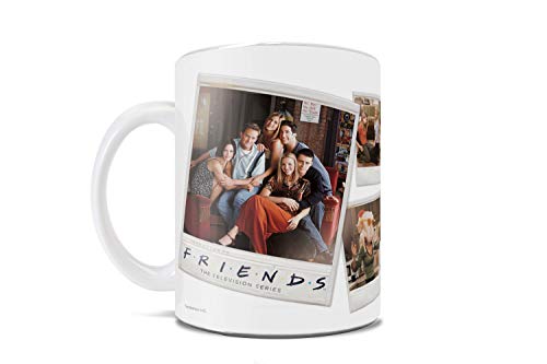 Trend Setters Friends The Television Series  Memories  OFFICIAL MERCHANDISE  11 oz White Ceramic Coffee or Tea Mug  Perfect for Gifting or Collecting WMUG1008 - Image 1