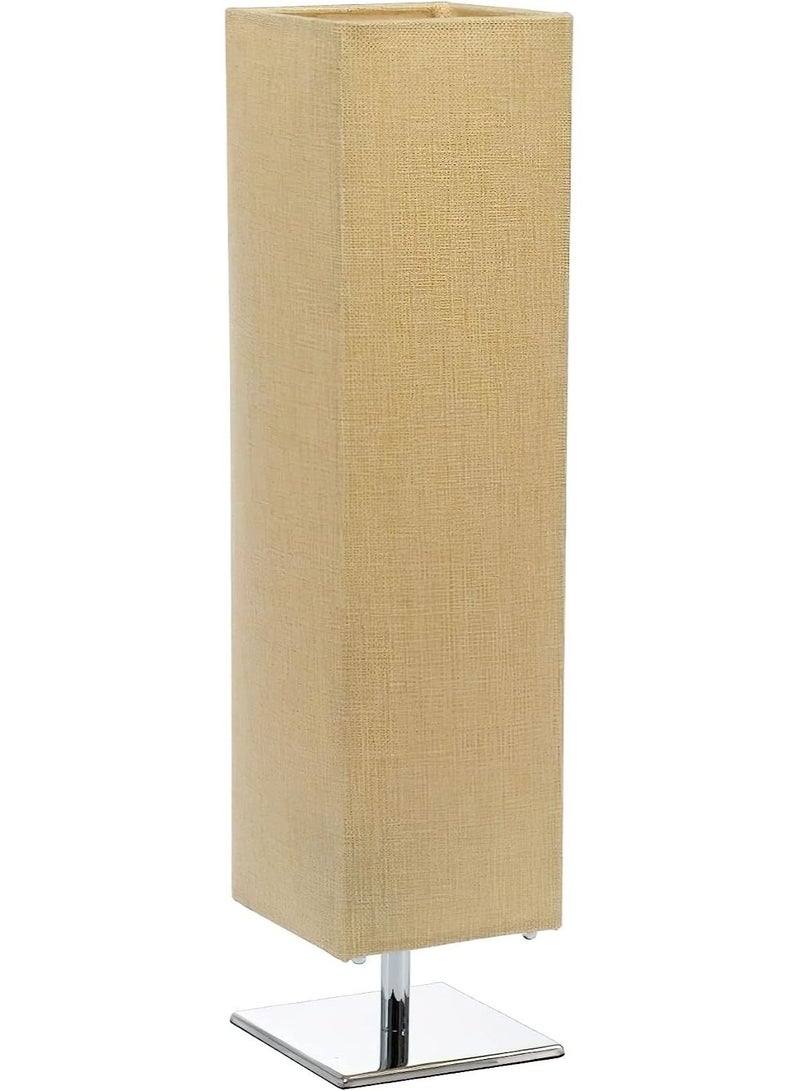 Table Lamp Simple Designs E27 Reading Bedside Lamps Ideal for Bedroom Office A rectangle 40 Watt - Image 1