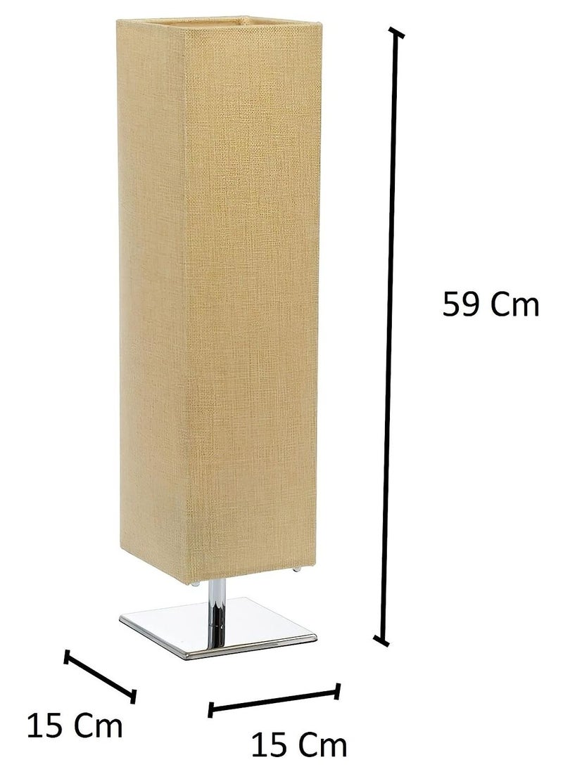 Table Lamp Simple Designs E27 Reading Bedside Lamps Ideal for Bedroom Office A rectangle 40 Watt - Image 2