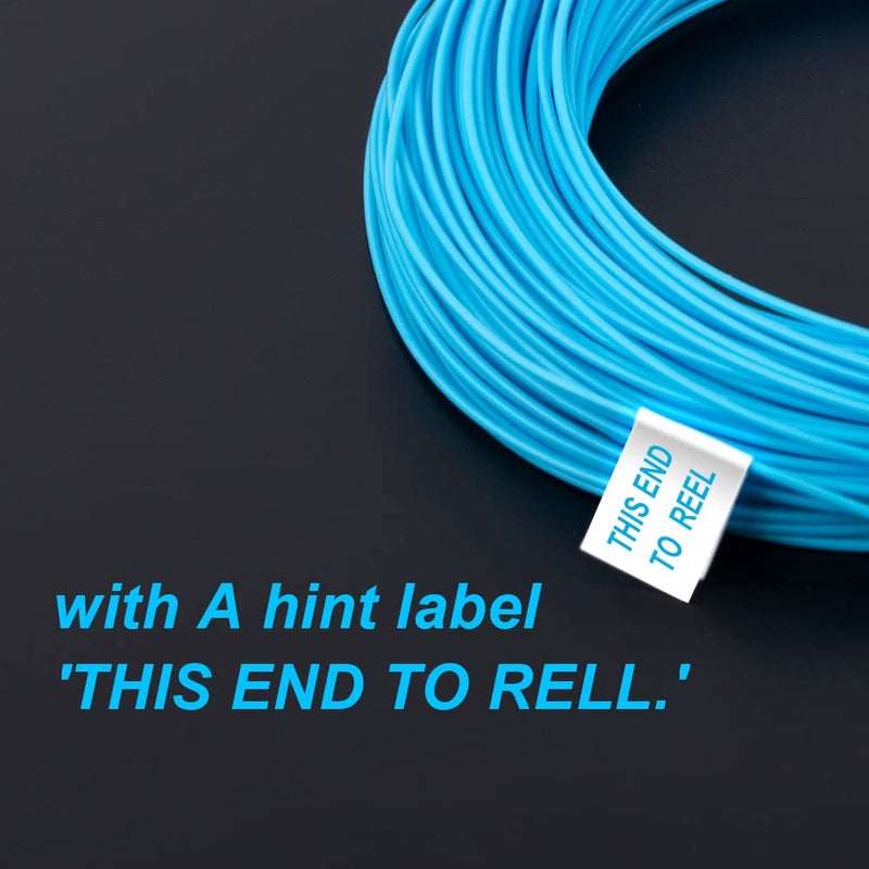 Hercules HERCULES Fly Fishing Line Floating Weight Forward Fly Line with Double Welded Loop, Teal Blue, WF5F 100FT  - Image 5
