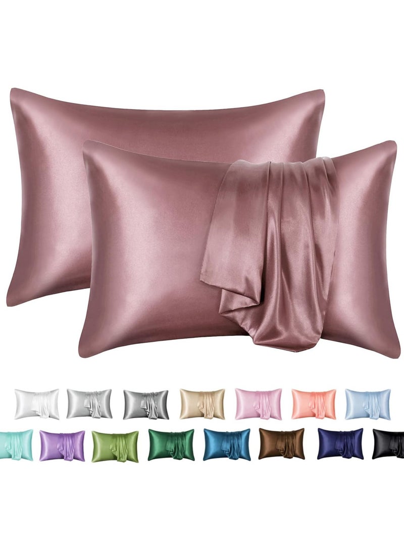 Totti Satin Envelope Pillow Case For Hair And Skin(set Of 2 )  - Image 1