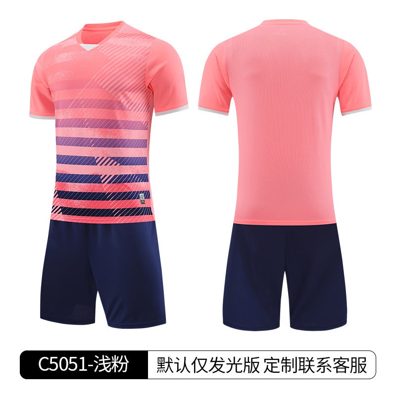 Children'S Football Game Campus Sports Team Uniform Suit Toddler Football Shirt Jersey Quick-Drying Training Suit - Image 1