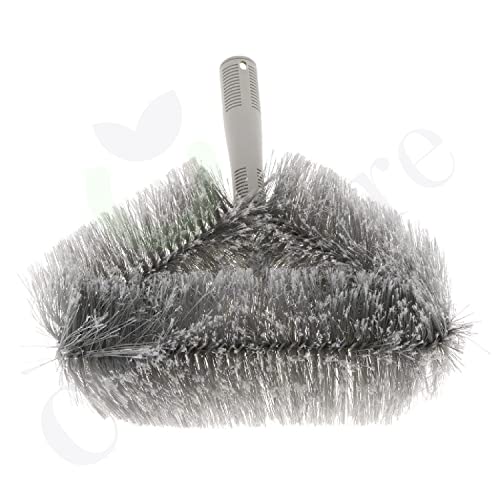Carepure Cob Web Brush Grey Fur | Ceiling Fan Cobweb Brush Duster Indoor and Outdoor Use | Ceiling Cleaning Cob Web Brush - Image 5
