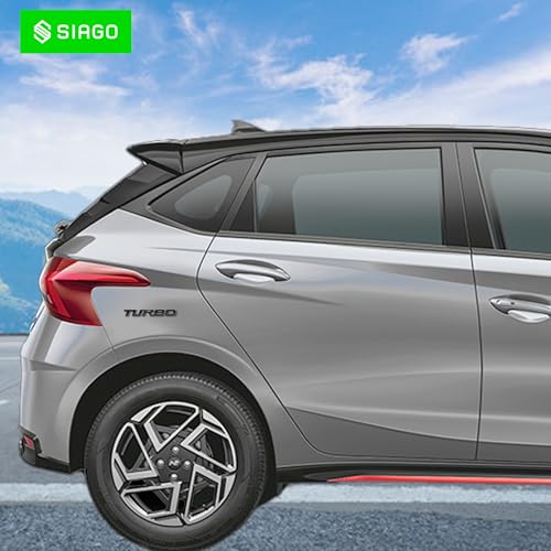 SIAGO SIA280 Premium Turbo Metal Car Sticker - Durable & Stylish Auto Emblem for Vehicles - Customizable Designs - Easy Installation - Weather-Resistant & Long-Lasting - Image 4