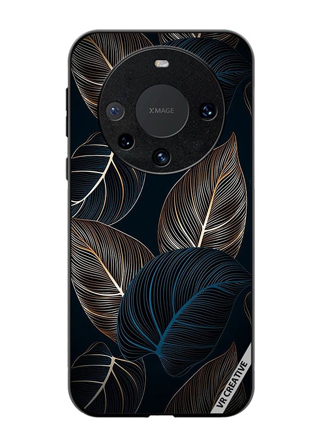 VR CREATIVE Protective Case Cover For Huawei Mate 60 Pro Plus Banana Palm Tree Leaves Pattern Design Multicolour - Image 1