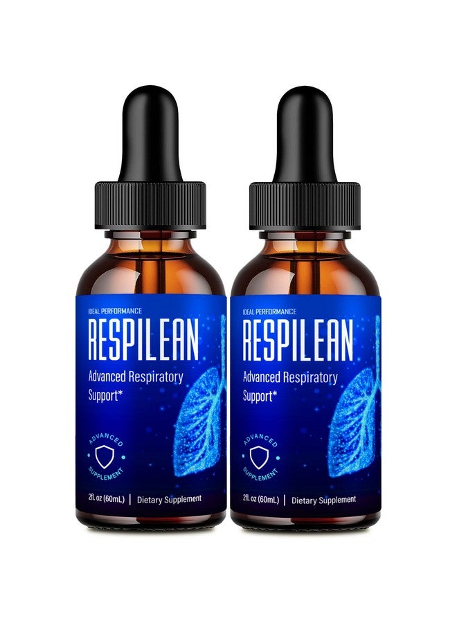 IDEAL PERFORMANCE Respilean Drops, Respilean Blood Formula Support Supplement Liquid Drops - Maximum Strength, Respilean Health and Wellness All Natural Formula Drops, Respilean Drops Reviews (2 Pack) - Image 1