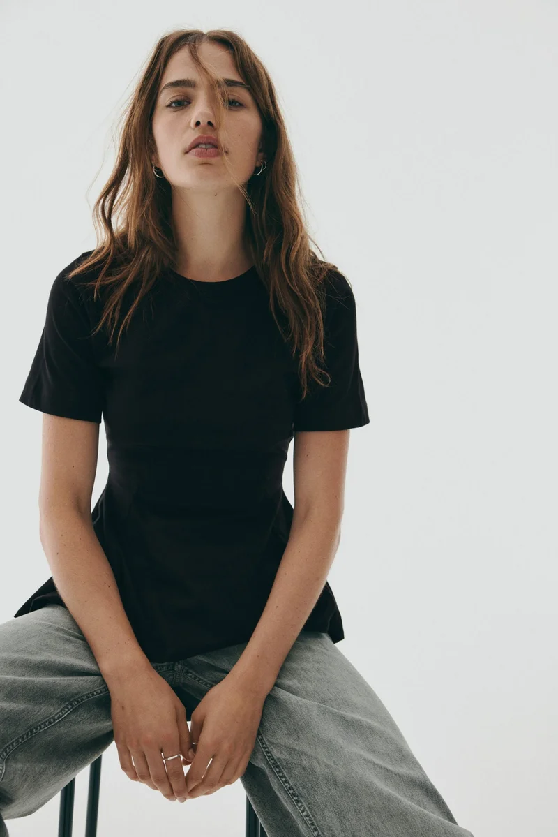 H&M Peplum T-shirt