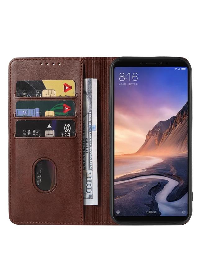 إيروريكس جراب هاتف Xiaomi Mi Max 3 Pro بإغلاق مغناطيسي من الجلد - Image 3