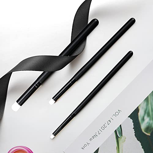 UNIMEIX Mini Blending Brushes for Card Making, Dry Brush Miniature Painting Background Blender, Small Detailed Paint Watercolor Brushes (3 Pack) - Image 3
