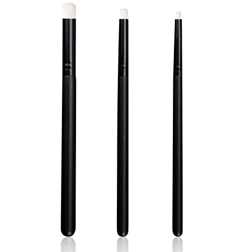 UNIMEIX Mini Blending Brushes for Card Making, Dry Brush Miniature Painting Background Blender, Small Detailed Paint Watercolor Brushes (3 Pack) - Image 1