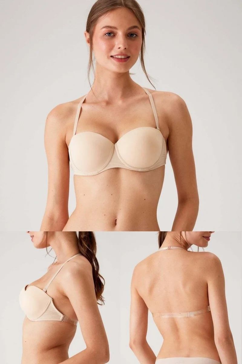 pierre cardin Siena Unpadded Strapless Bra 6022