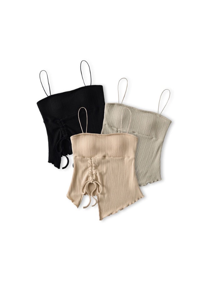 KUYING New Comfortable Skin Friendly Breathable And Slim Fit Vest Set Of 3  - Image 1