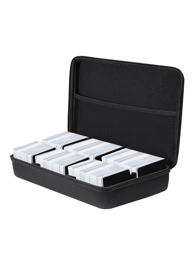 Brappo 1000+ Playing Card Case Compatible With Cards Against Humanity,Tcg Trading Cards,Phase 10 Cards,Magic The Gathering Cards,Sport Cards &All Standard Size Cards.(Case Only) (Black) - Image 1