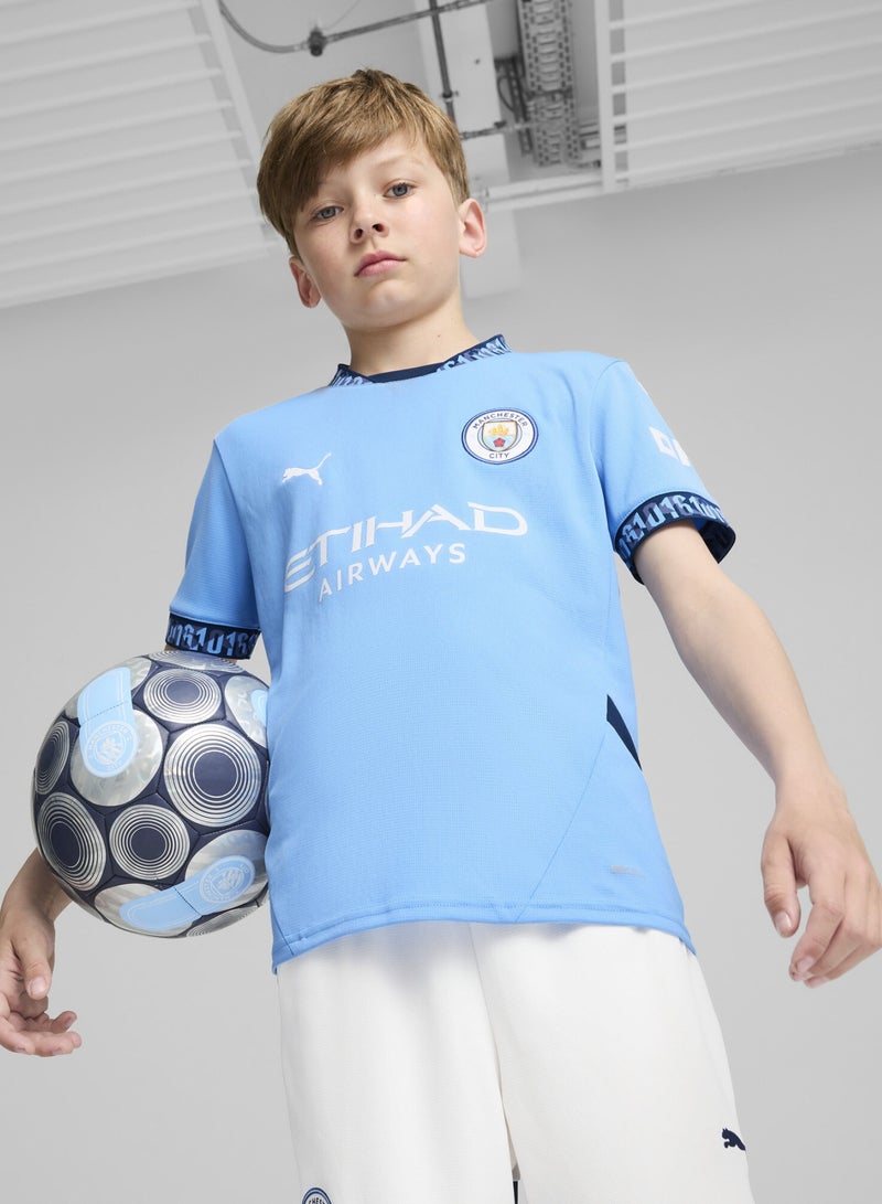 بوما قميص جيرسيه Manchester City 24/25 Home للشباب - Image 1