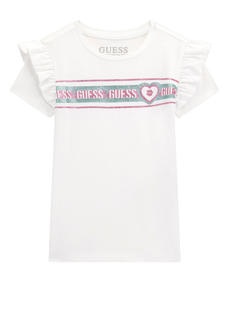 جس تيشيرت جرافيك برقبة دائرية للأطفال - Image 1