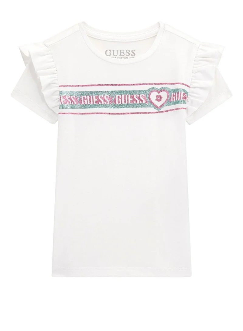 جس تيشيرت جرافيك برقبة دائرية للأطفال