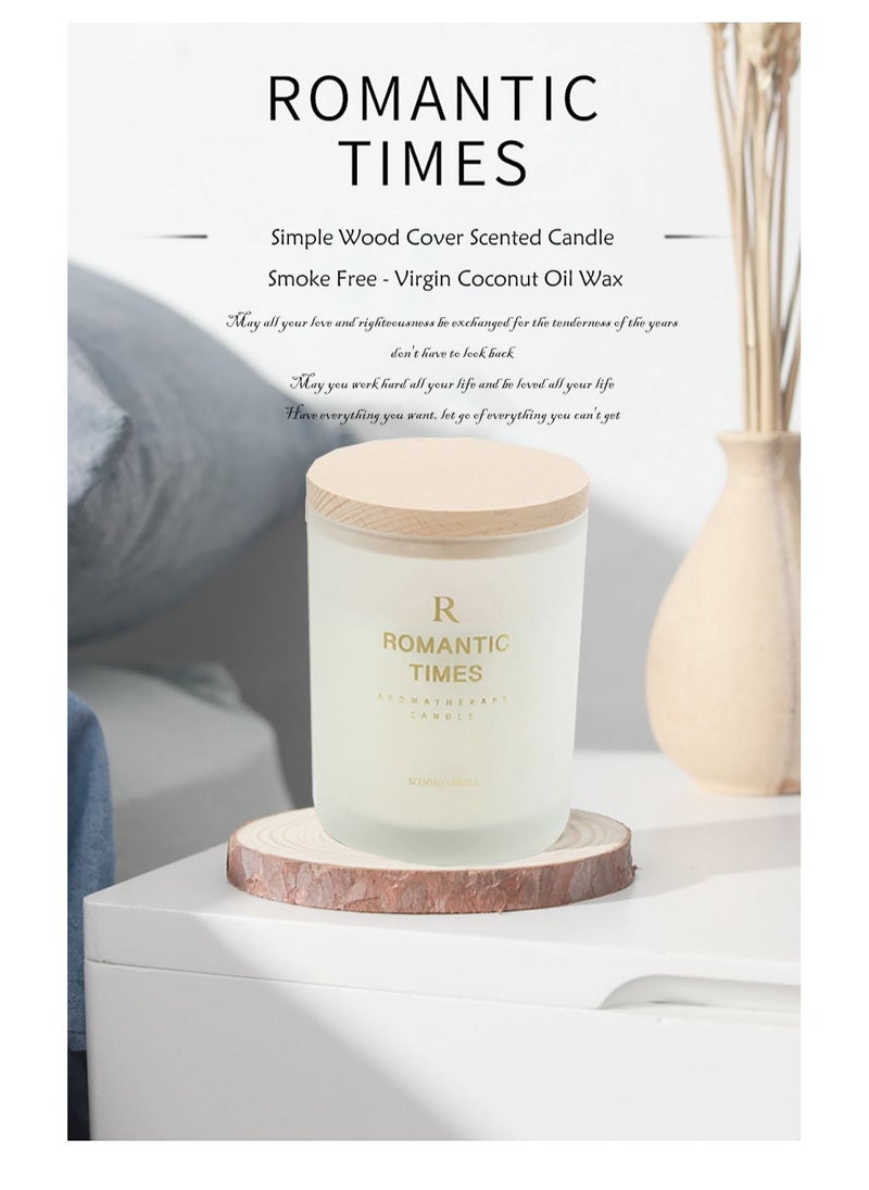 ROMANTIC TIMES Essential Oil Scented Candle Household Soy Wax Scented Mosquito Repellent Gift Scented Candle  - Image 2