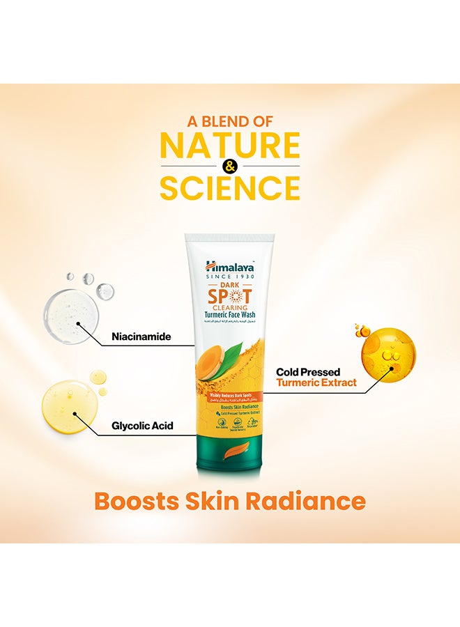 Himalaya Dark Spot Clearing Turmeric Face Wash - Image 2