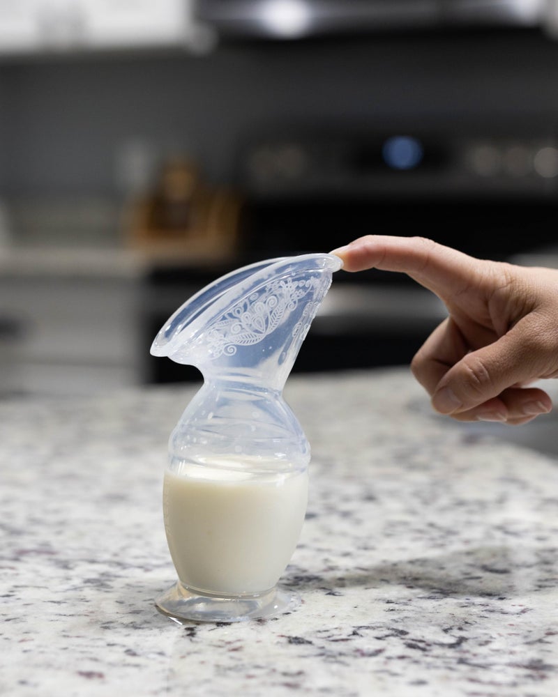 Haakaa Gen 2 Silicone Breast Pump with Suction Base and Leak-Proof Silicone Cap, 5 oz/150 ml, BPA PVC and Phthalate Free 1 Count (Pack of 1) - Image 5