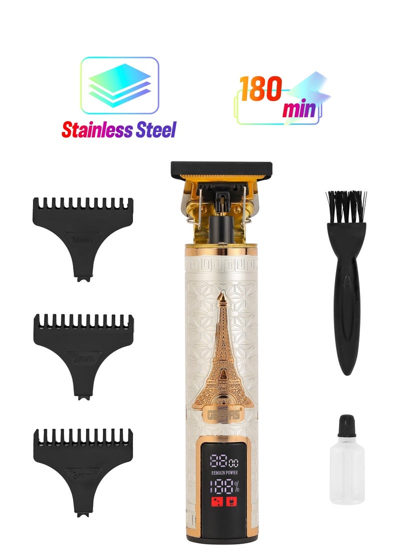 GEEPAS - Geepas Professional Digital Hair Clipper- GTR56039| Hair Clipper with High Capacity Li-ion Battery and Fast Charging| High Performance T-Blade for Efficient Operation, Does not Hurt Scalp| LCD Display - Image 1