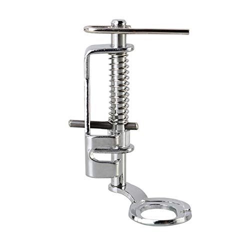Large Metal Free Motion Quilting Darning Sewing Machine Presser Foot  Fits All Low Shank Singer Brother Babylock EuroPro Janome Kenmore White Juki New Home Simplicity Elna and More