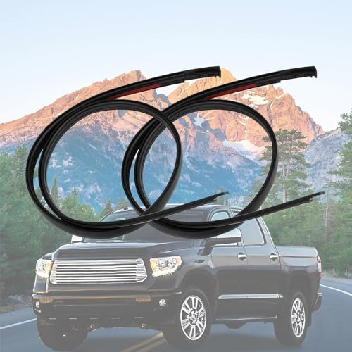 GFBZS Roof Drip Side Trim Molding Drip Sealing Strip Kit for 2007-2021 Toyota Tundra 4 Full Doors Replaces 75552-0C060 75551-0C060 755520C060 755510C0 (75552-0C060 75551-0C060) - Image 5