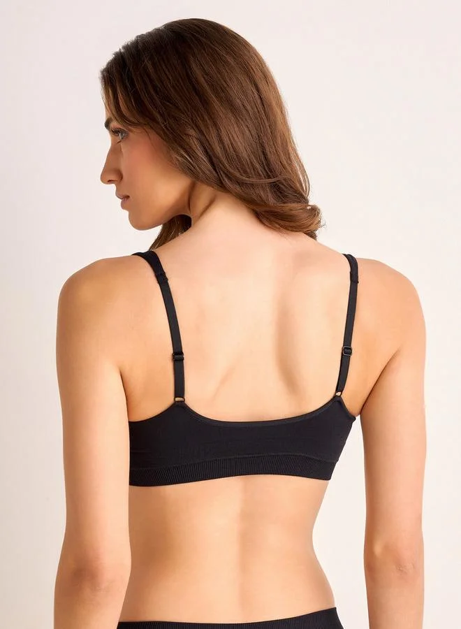 Splash FAV BLACK Intimates Bralette for Women | Best Price UAE
