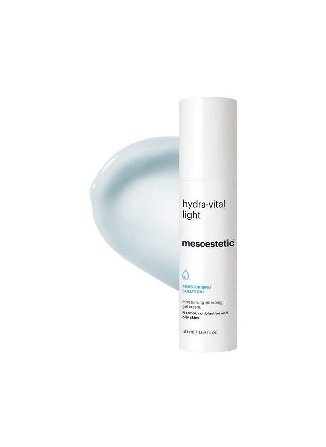 mesoestetic - Hydralight Moisturizing Face Cream W/ Hyaluronic Acid & Urban Dtox For Normal Oily And Combination Skin - Image 1
