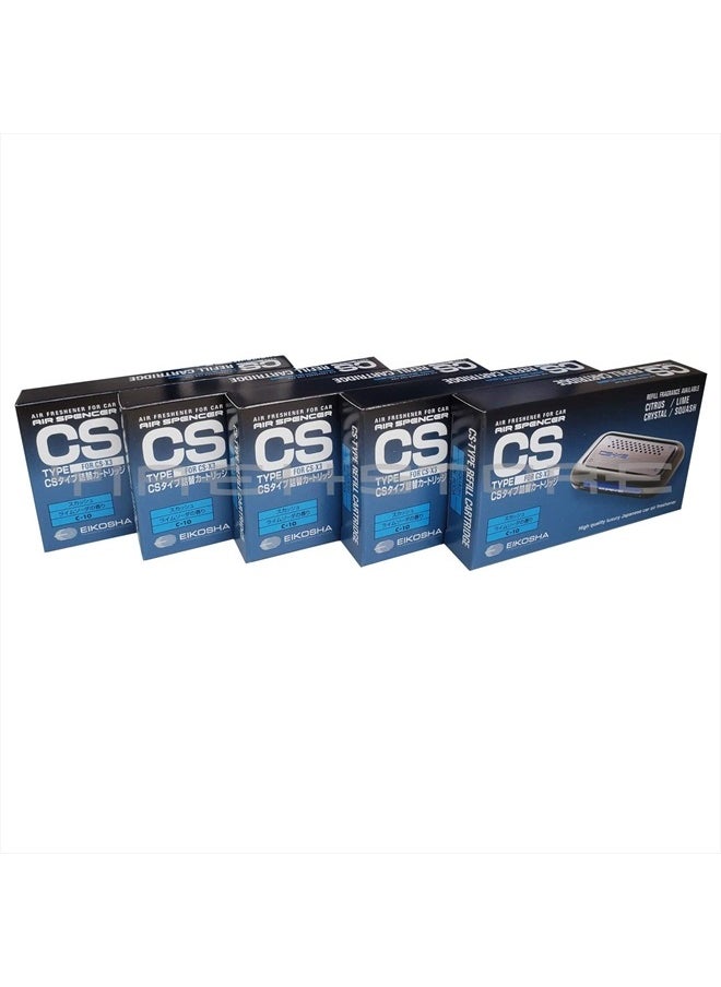 Air Spencer - Pack of 5 CSX3 Squash Refill Cartridge Air Freshener - Image 1