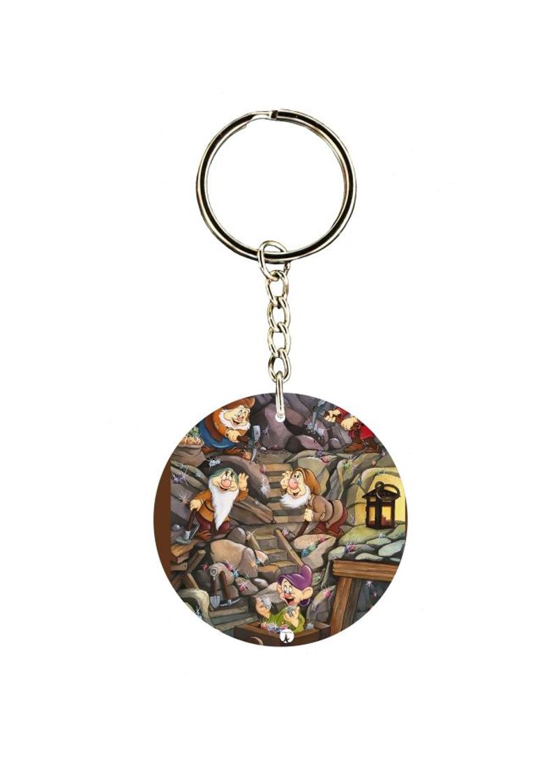 RKN Cartoon Themed Single Sided Keychain