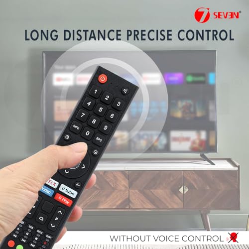 7-Seven 7SEVEN® Compatible with Nokia Tv Remote Control Suitable for Smart Android UHD HD TV 32HDADNVVEE 40FHDADNVVEE 50UHDADNVVGE 55UHDADNVVGE Models - Match Remote Key by Key with Existing Remote Control - Image 5