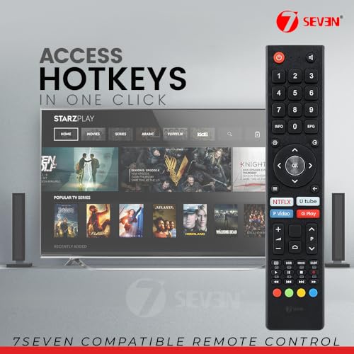 7-Seven 7SEVEN® Compatible with Nokia Tv Remote Control Suitable for Smart Android UHD HD TV 32HDADNVVEE 40FHDADNVVEE 50UHDADNVVGE 55UHDADNVVGE Models - Match Remote Key by Key with Existing Remote Control - Image 3