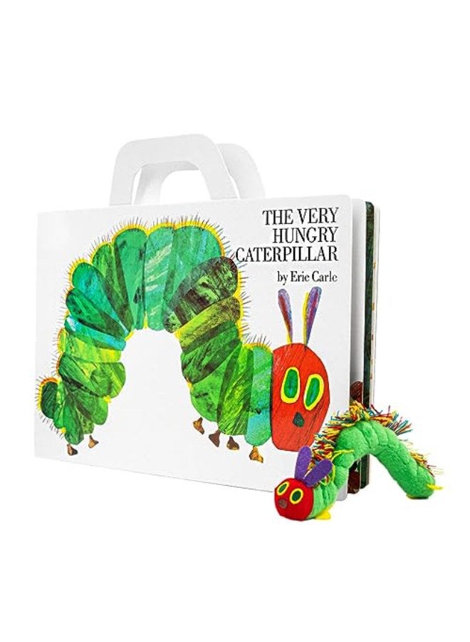 The Very Hungry Caterpillar Giant Board Book and Plush package 