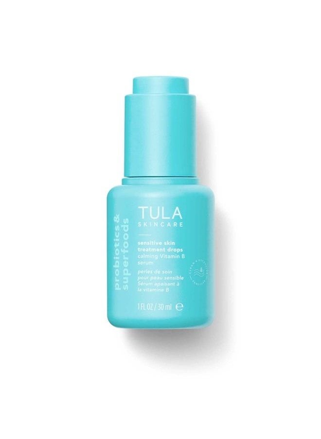 TULA Skin Care Sensitive Skin Treatment Drops | Skincare-First, Calming Vitamin B Serum, Soothes & Reduces Irritation while Improving Skin's Resilience | 1 fl. oz.  - Image 1
