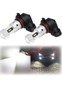 KASTWAVE 3800 Lumens 9006 LED Fog Light Bulbs Super Bright CSP HB4 LED Bulb Replacement for Car Truck, 6000K Xenon White  - Image 1