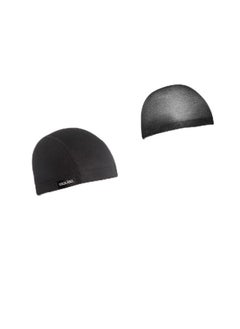 3Pc 360 Wave Cap Compression Set 1 Wolfcap And 2 Stocking Caps Black