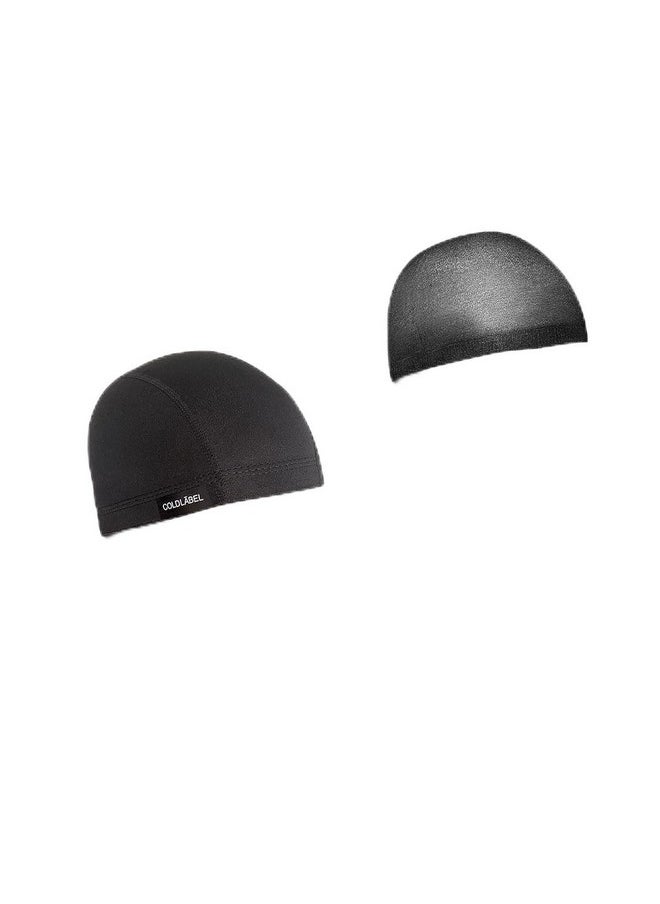 COLDLABEL - 3Pc 360 Wave Cap Compression Set 1 Wolfcap And 2 Stocking Caps Black - Image 1