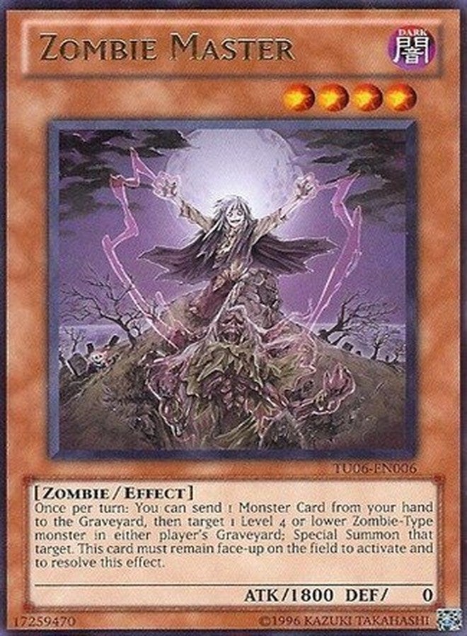 Yu-Gi-Oh! - Zombie Master (TU06-EN006) - Turbo Pack 6 - Promo Edition - Rare