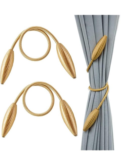 Decorative Curtain Rope Holdbacks 2 Pcs, Twist Curtain Tiebacks Modern Style Curtain Holdback Decor Creative Decorative Window Drape Twist Tie Backs