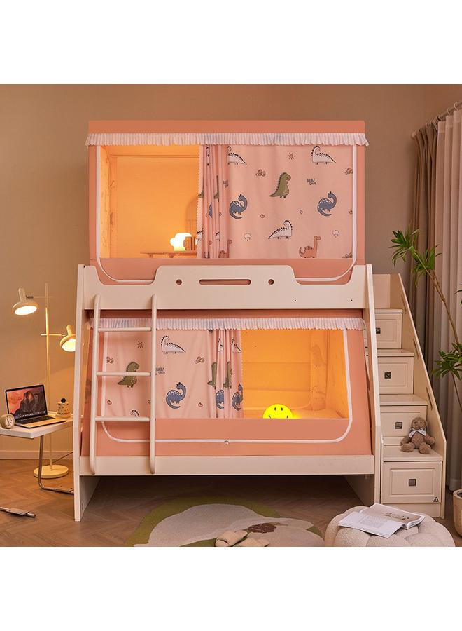 Bluejw Class A Printed Shading Bed Curtain For Mother And Child Bed Mosquito Net For Home Children And Baby Anti-fall Anti-mosquito Up And Down Student Dormitory - Image 1