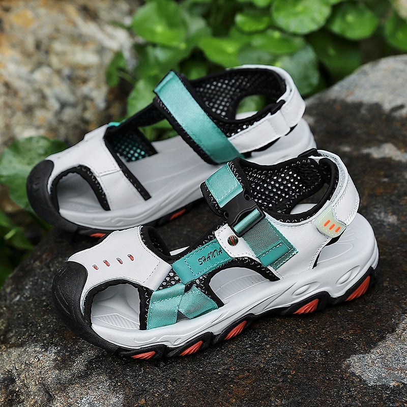 Summer Ladies Sandals Roman Top Layer Leather Sandals Beach Shoes Handmade Ladies Sandals - Image 4