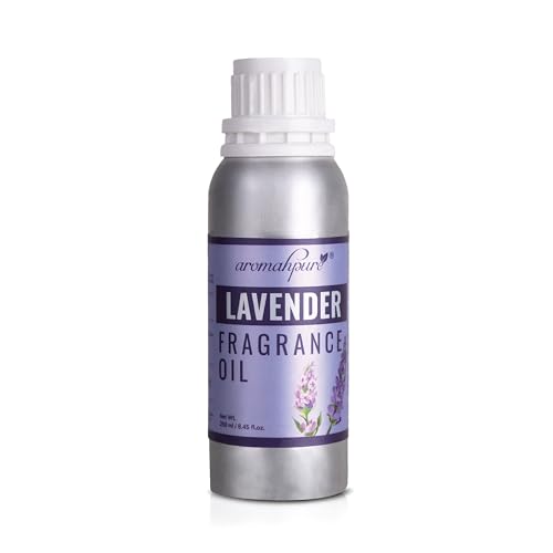 Aromahpure Lavender Aroma Oil | 250ml Undiluted & Natural | Long-Lasting Scent for Aromatherapy, Candle & Soap Making, Diffusers, Room Freshener, Humidifier, Bathroom Revitalizer & Home Essentials - Image 1