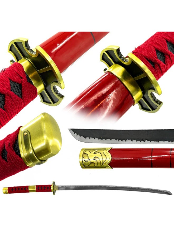 O8.design Anime | Roronoa Zoro's Sword Replica (1:1 Scale) | High-Quality Carbon Steel, Non-Sharpened Prop for Cosplay & Collectors - Image 5