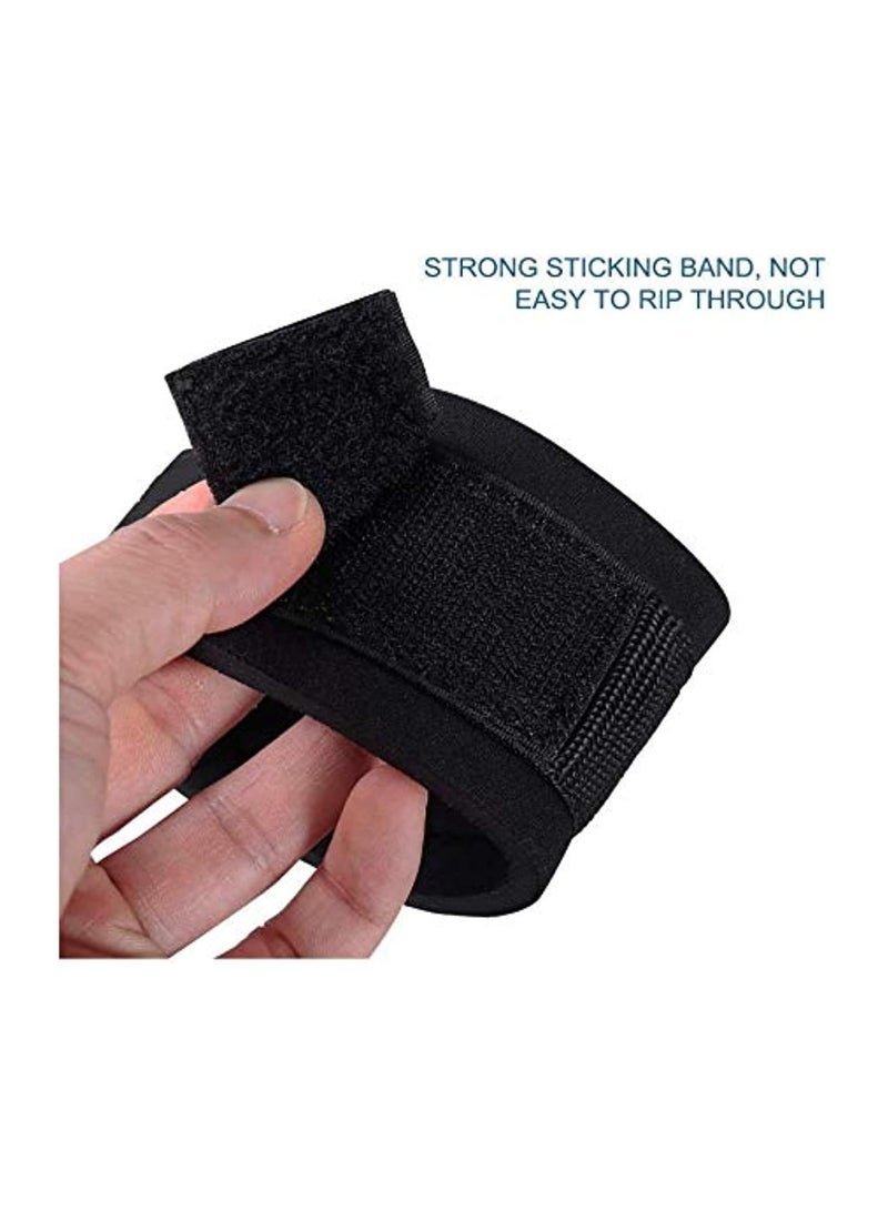 Generic 2PCS Ankle Straps for Cable Machines Weightlifting Gym Workout Fitness Double Ring Neoprene Padded Cuffs Legs, Abs and Glute Exercises with Carry Bag Fits Men&Women - Image 2